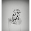 Stylish sterling silver ring women solid 925 heart band size