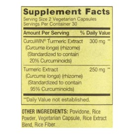 Suplemento En Cápsula Spring Valley Turmeric Curcimin X 1g