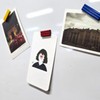 Colorful Straight Bar Magnets for Bulletin Boards & Creative Play 1pc Blue 5ea