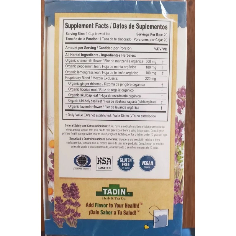 LIFESTYLE AWARENESS 2 PACK LIFESTYLE AWARENESS SERENE SLUMBER TEA SUPPORT