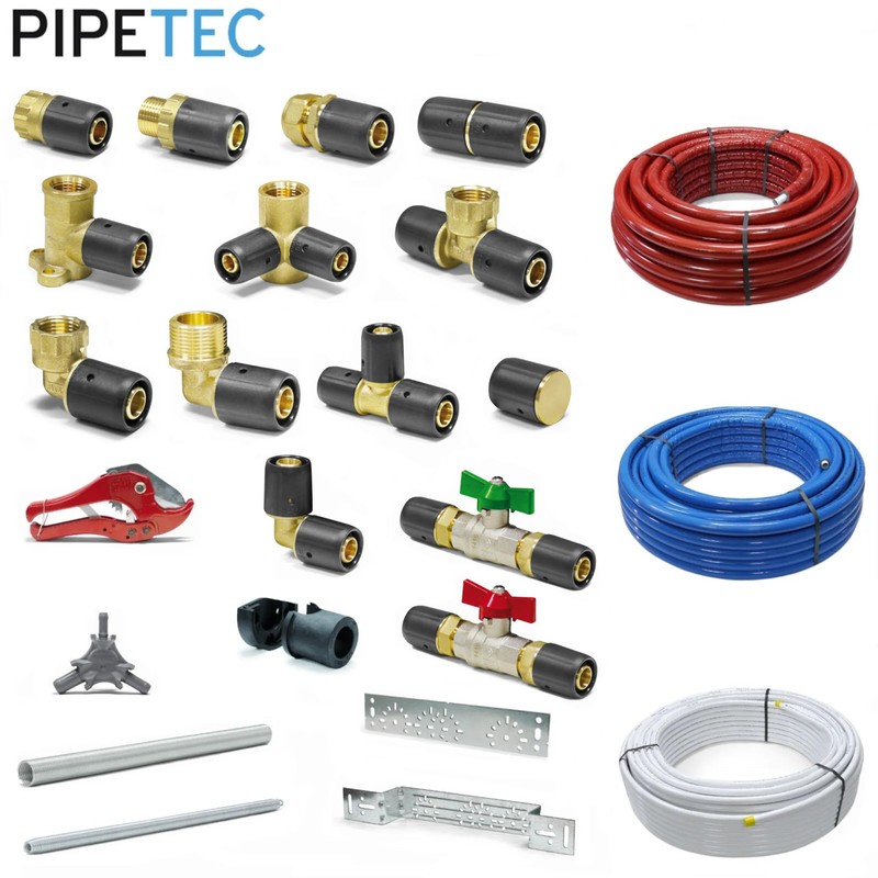 Pipetec Plug-In Fitting Wall Angle 20 x 2 mm –