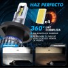 Kit De Faros Luz Led H4 H7 H11 9005 9006