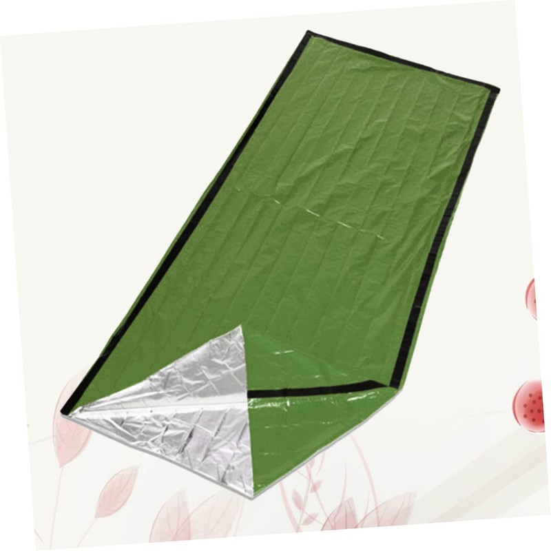 KICHOUSE Camping Bag Thermal Blanket Emergency Survival Bag Picnic Blanket