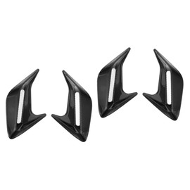 iplusmile 2pairs Car Hood Vent Stickers for Exterior Decoration Easy to Use Vehicle Bonnet Vent Trim Stylish Automotive Accessories Compatible