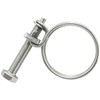 12 PCS Adjustable Double Wire Hose Clamps,304 Stainless Steel Hose