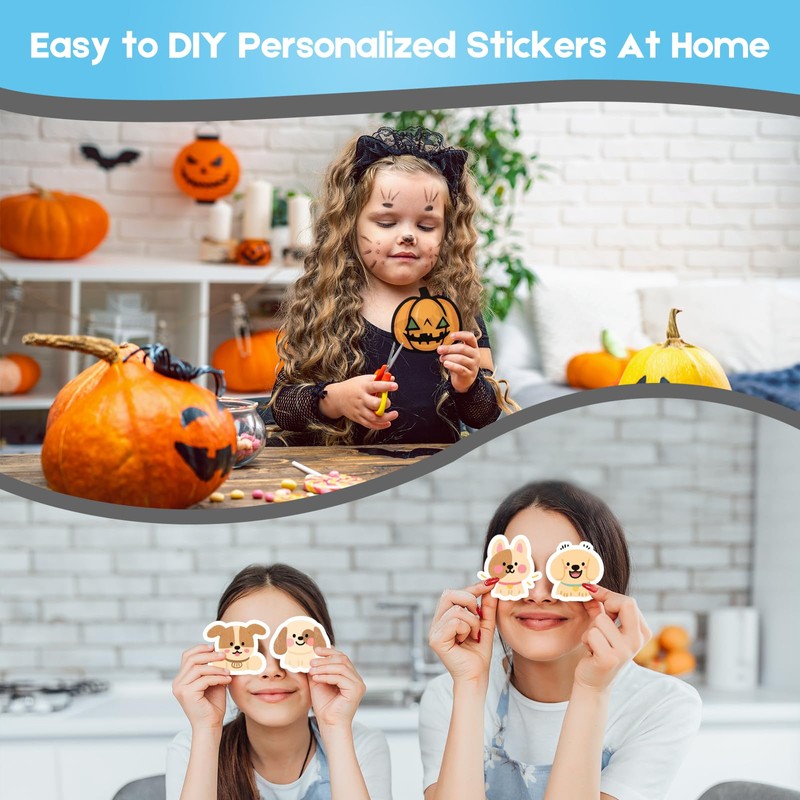 High Quality Printable Clear Vinyl Sticker Paper for Inkjet Printers