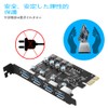 Farboko 4 Port PCI-E USB 3.0 Expansion Card (4 USB
