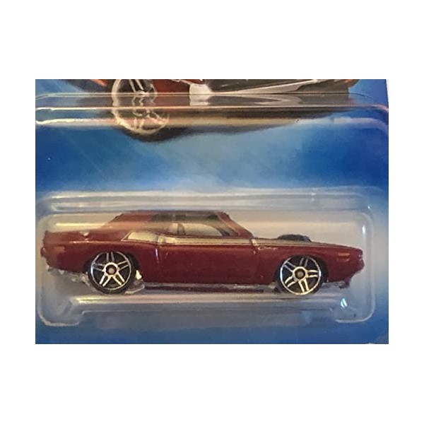 Hot Wheels 2008 Web Trading Cars Burgundy '70 Dodge Challenger
