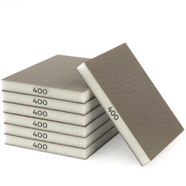 STEBRUAM 6 Pieces Sanding Sponges, 400 Grits Specifications Sanding Pads for DIY sanding tools,metal polishing,wood polishing, car polishing