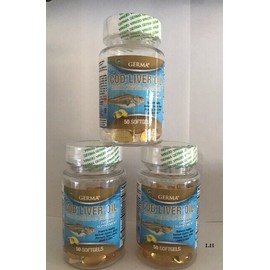 COD LIVER OIL 50 SOFTGELS ( 3 PACK )-ACEITE DE HIGADO DE BACALAO