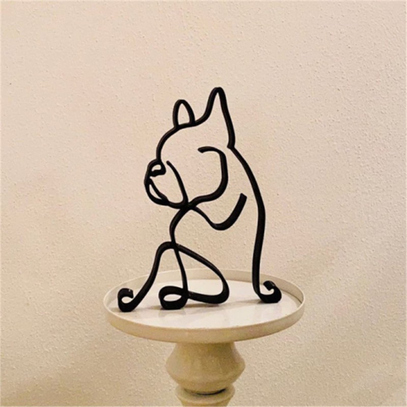 clowin Iron Interior Bulldog Goods Interior Object Scandinavian American Miscellaneous