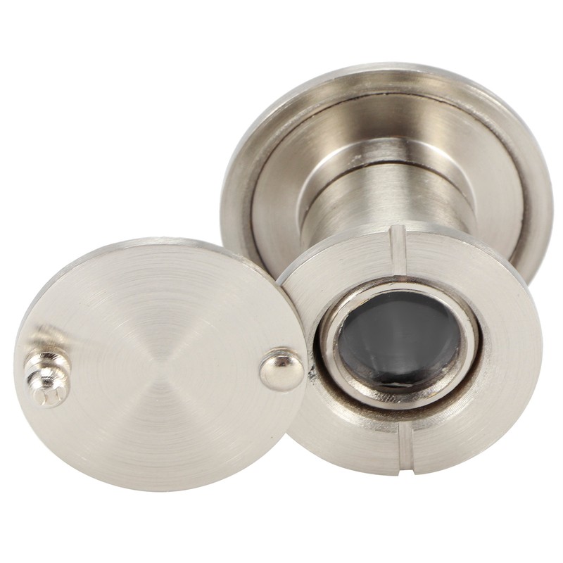 4Pcs Copper Anti Theft Safety Door Viewer Peephole with Back
