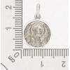 AFP AS-500 Padre Pio Pendant 925 Sterling Silver, Sterling Silver,