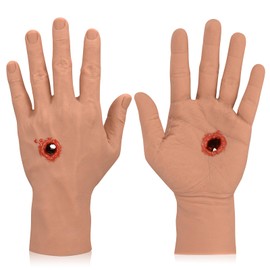 MedEduQuest BleedingSim GSW Through Hand Wound Packing Training Kit, Stop The Bleed Training Kit, Bleed Control Kit for Medical Classes - Medium