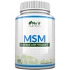 MSM Capsules - 180 Methylsulfonylmethane Capsules (3 Month Supply) -
