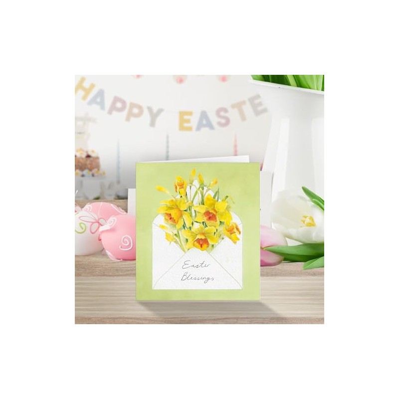Pack of 5 Easter Blessings Spring in an Envelope Artistic
