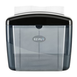 EZ-Pull Countertop Interfold Napkin Dispenser for Restaurants, Tabletop V-fold, Pearl Black 4300B-EZ