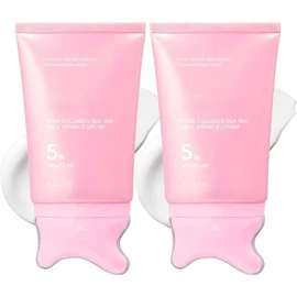 Crema Para Cuello Con PDRN Colágeno Y Aplicador Gua Sha 90 g