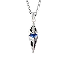 Auriselle Hip Hop Herren Halskette – Starlight Rhinestone Anhänger mit Einstellbarer Kette für Streetwear Urban Schmuck, Retro Punk Vintage Party Accessoires für Männer Jungen Damen, 55cm
