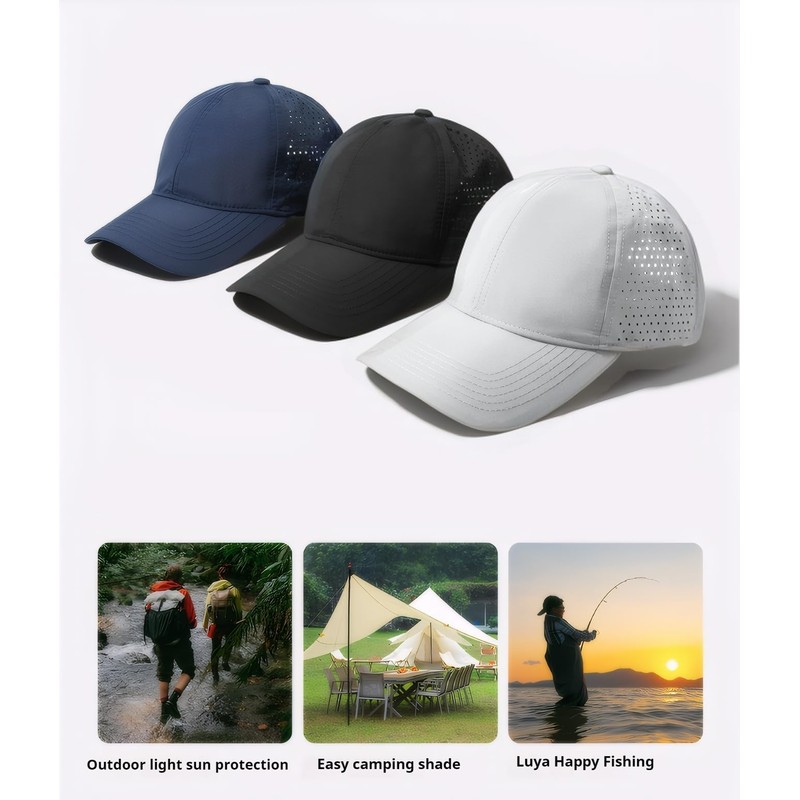 Baseball Cap for Men and Women, Adjustable 55-60 cm, Outdoor