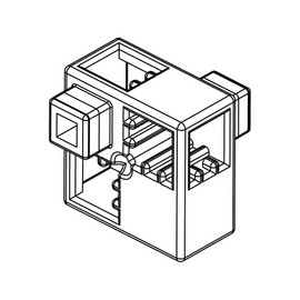 Artec Artec block Half A Single item set of 8 77773 White