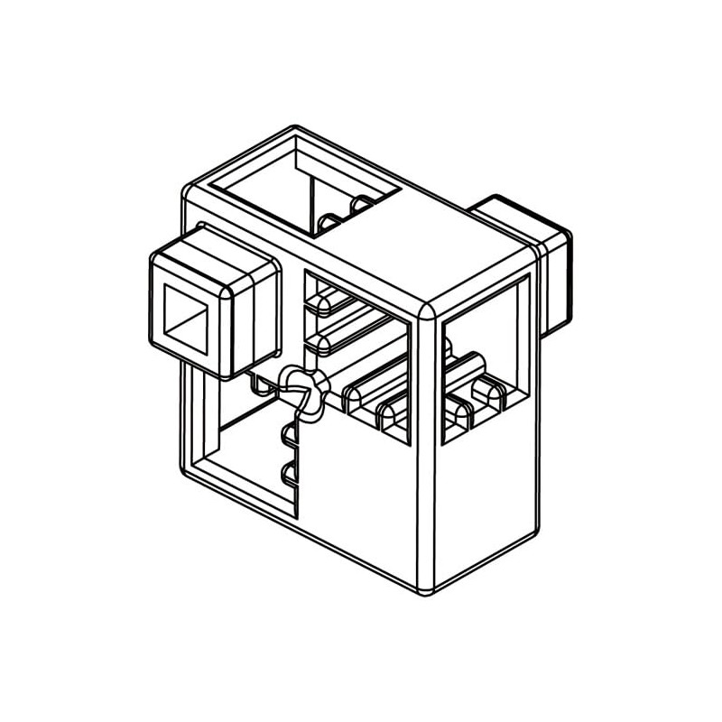 Artec Artec block Half A Single item set of 8 77773 White