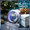 Poojaed Magnetic Floating Globe Lamp with Bluetooth Speaker, Cool Gadget