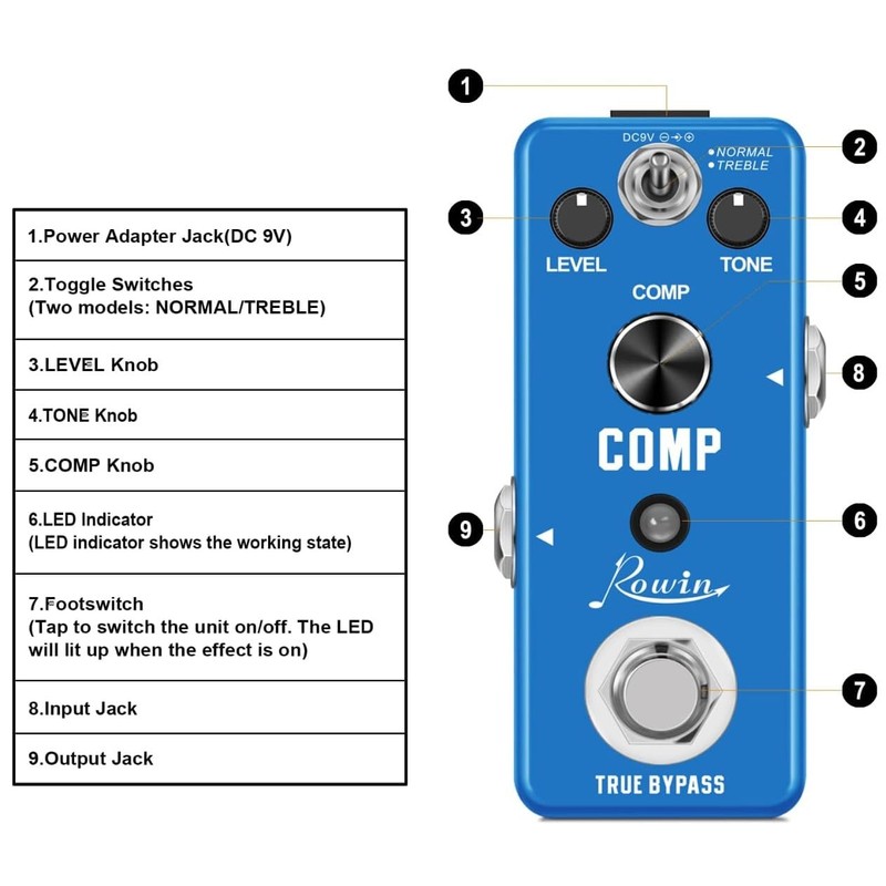 OSE Rowin Compressor LEF-333 Compressor Effect