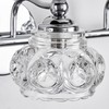 DJFHKO Vanity Lights for Bathroom Vanity Light Fixtures Chrome Vanity