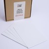 PresentFill® Blank Postcards Coloured Card Diamond White Paper Cards Set