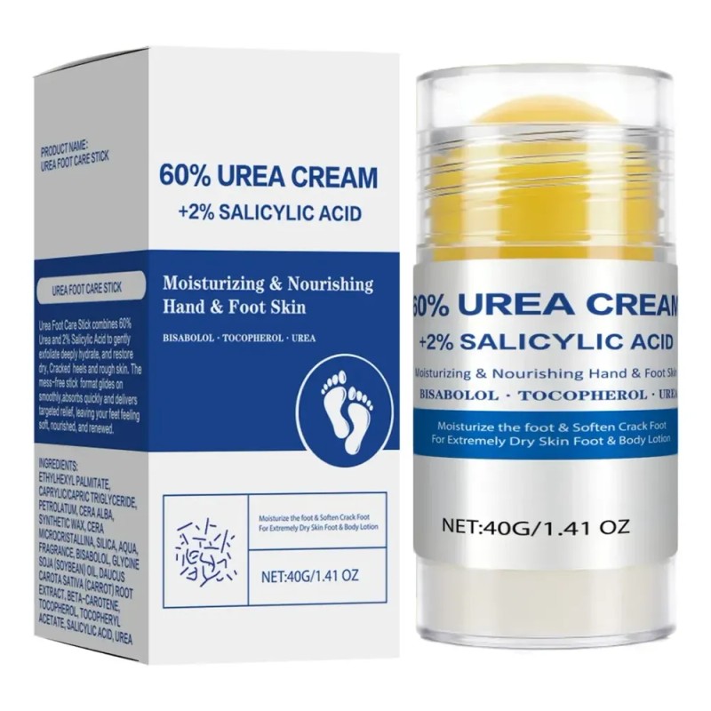 Crema En Barra Con 60% De Urea Y Ácido Salicílico