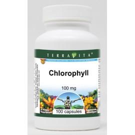 Chlorophyll - 100 mg (100 Capsules, ZIN: 513870) - 3 Pack
