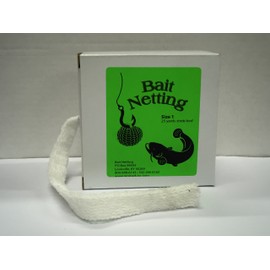 Big Vic's Bait Netting Size 1--25 yds Stretched, Makes 125 2" Pouches-Made in America