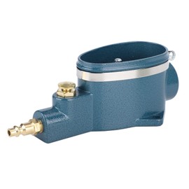 Limpiador de Bujías Neumáticas, Herramienta de Limpieza de Chorro de de Aire para Coche de 90psi con Entrada Azul Abrasivo de 1/4 Pulgadas