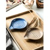 Cormomu Spoon Rest, Large Ceramic Spoon Holder for Stove Top,