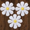 Paddys Patches Mini Daisy Embroidered Patch — 3-Pack — Iron On
