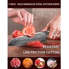 SANMUZUO Santoku Knife - 7 inch - Xuan Series -