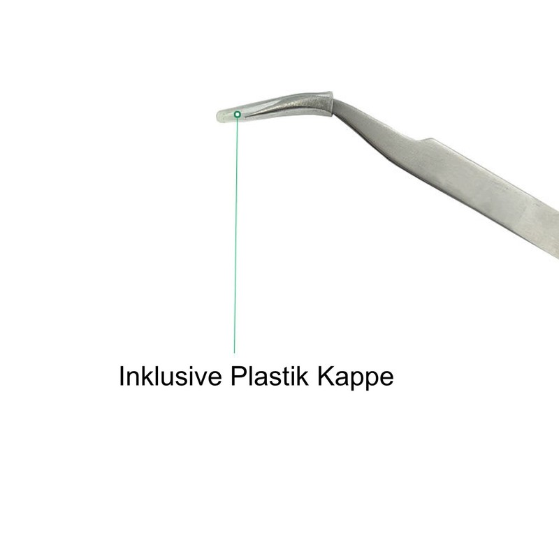 Eyelash Tweezers Eyelash Extension Tweezers Vetus ST-15 Curved