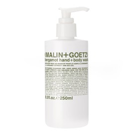 Malin + Goetz Jabón de Manos y Cuerpo de Bergamota - Jabón Corporal Purificante e Hidratante con Bergamota - Gel de Ducha Espumoso - 250 ml