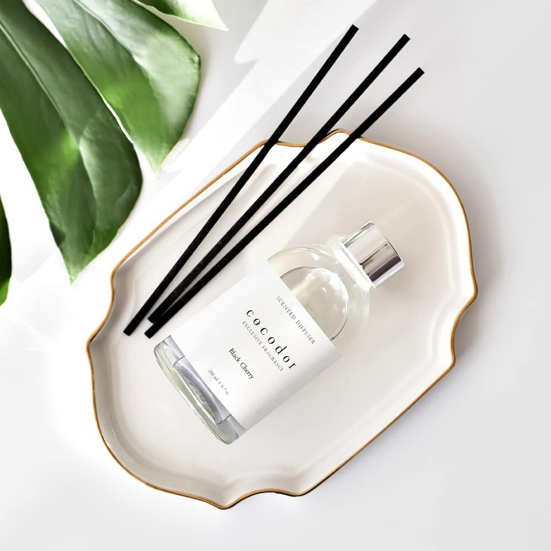 COCODOR White Label Reed Diffuser/in The Cafe/6.7oz(200ml)/Home Decor & Office