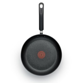 T-fal C4610263 Titanium Advanced Nonstick Thermo-Spot Heat Indicator Dishwasher Safe Cookware Fry Pan, 8-Inch, Black -