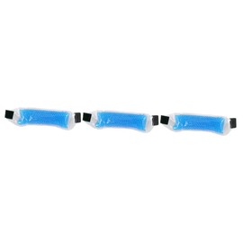 Healeved 3pcs Cooling Gel Forehead Strips Fever Relief Headband for Boys and Girls Adults Blue for Soothe Headaches Sunstroke and Fever Management