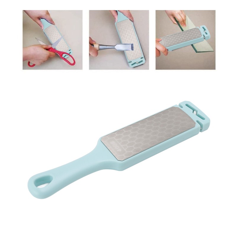 Fast Emery Knife Sharpener Double Sided Sharpening Stone Household Multipurpose