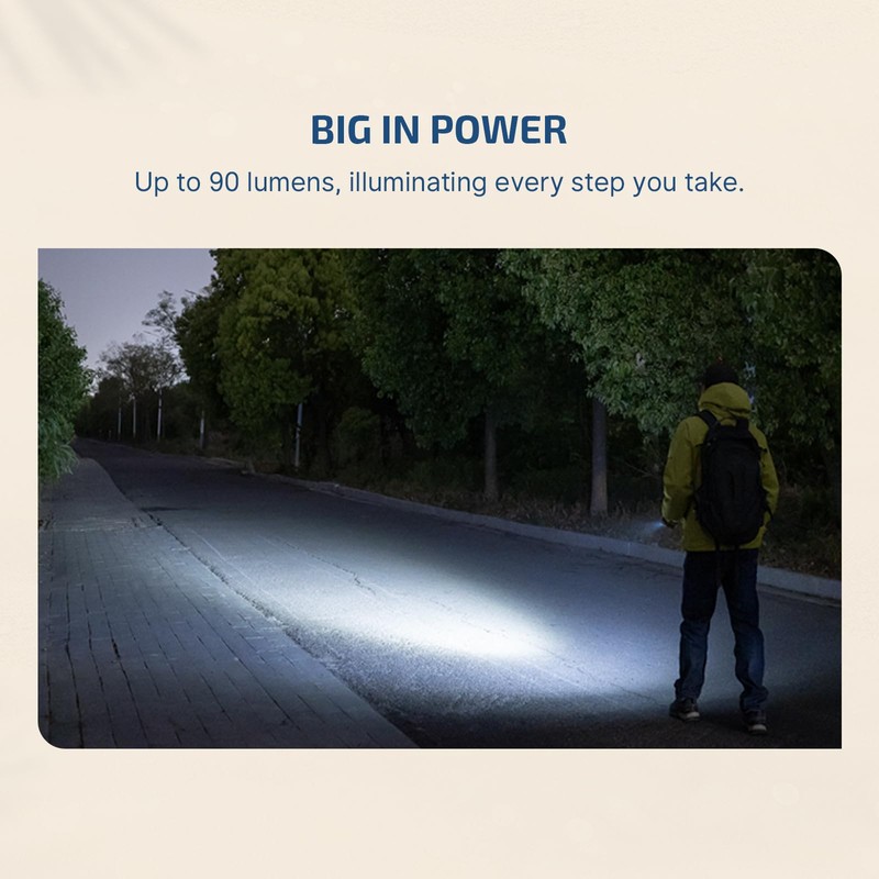 OLIGHT i3E EOS Pocket Torch 90 Lumens EDC Flashlights Compact