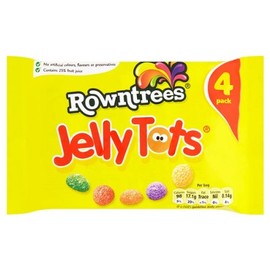 Rowntree's Jelly Tots Multipack 4 x 28g (Pack of 20)