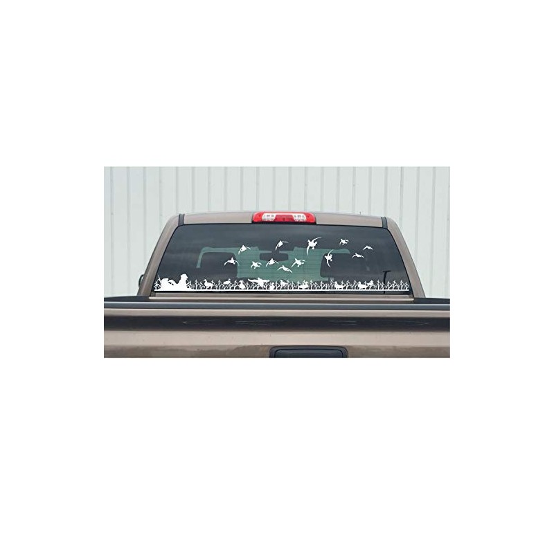 Waterfowl Decals Duck Hunting Field Scene Window Kit – Hunting