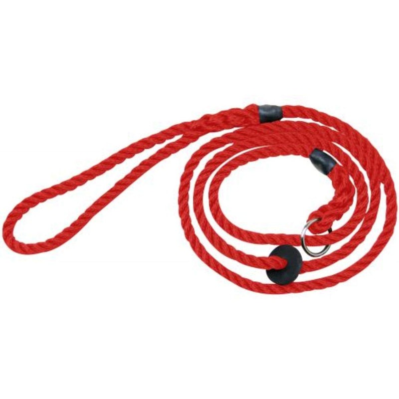 Bisley Red Deluxe Dog Training Slip Lead