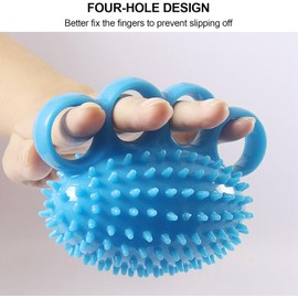 Pelota de Ejercicio para Dedos, Bolas para Fortalecer el Agarre de la Mano Fortalecedor para los Dedos Pelota de Agarre para Ejercitador de Dedos Dedos de Fuerza Entrenamiento de Estiramiento Pelota D