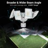 USTELLAR 100W 10000LM LED Security Lights Motion Sensor Outdoor, Remote