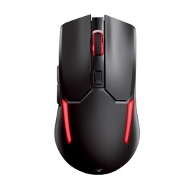 Fantech 2.4Ghz Wireless Gaming PC Mouse Mint Colour Adjustable 2400 DPI Computer Mouse (WGC2) (Black)